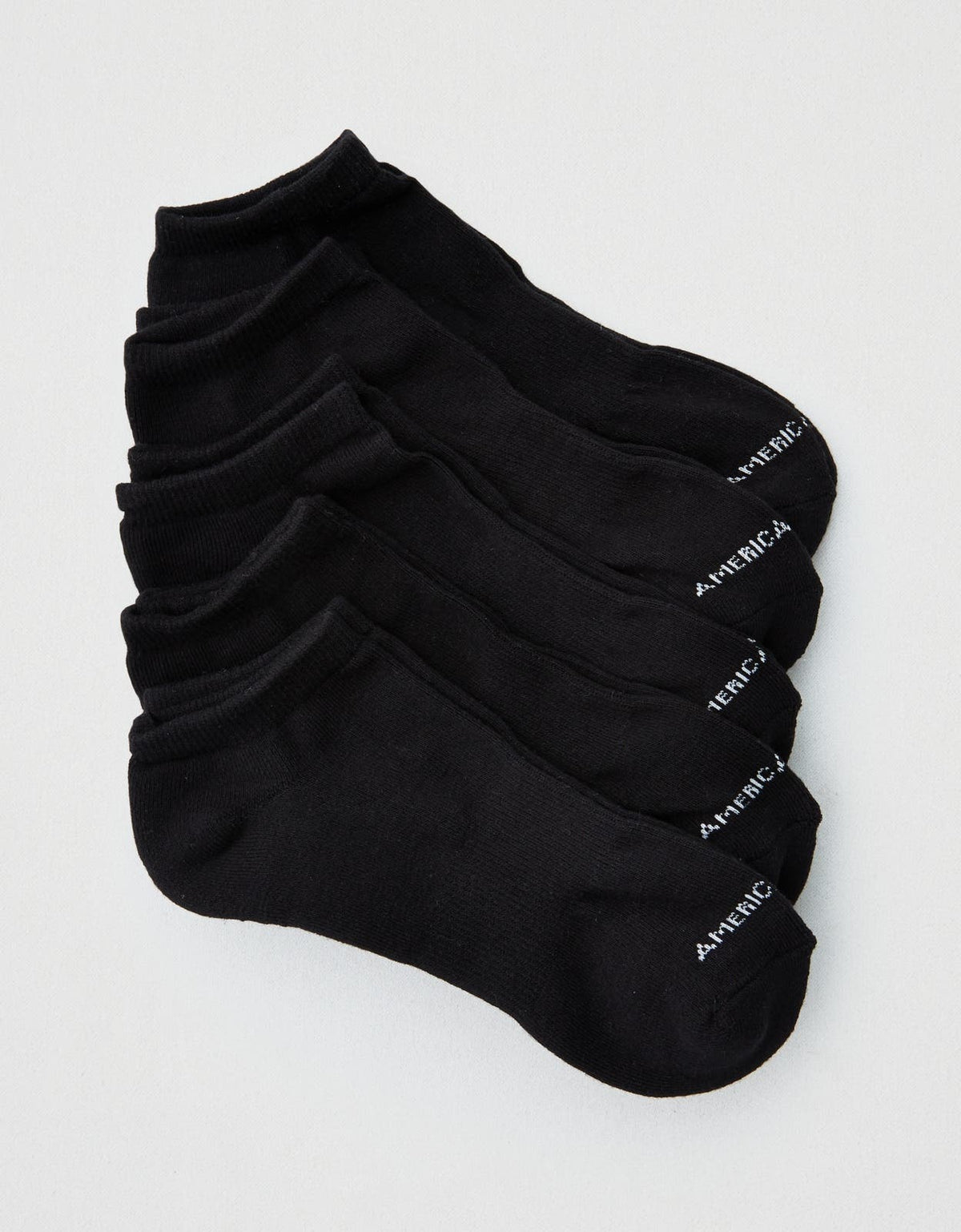 AMERICAN EAGLE SOCKS black 3-PACK