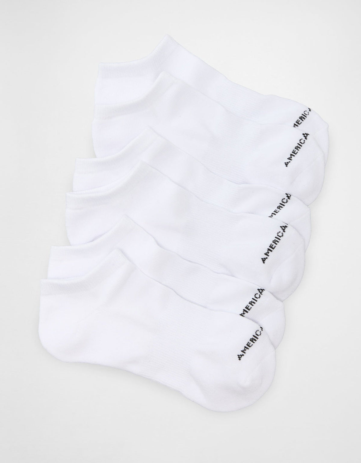 AMERICAN EAGLE SOCKS white 3-PACK