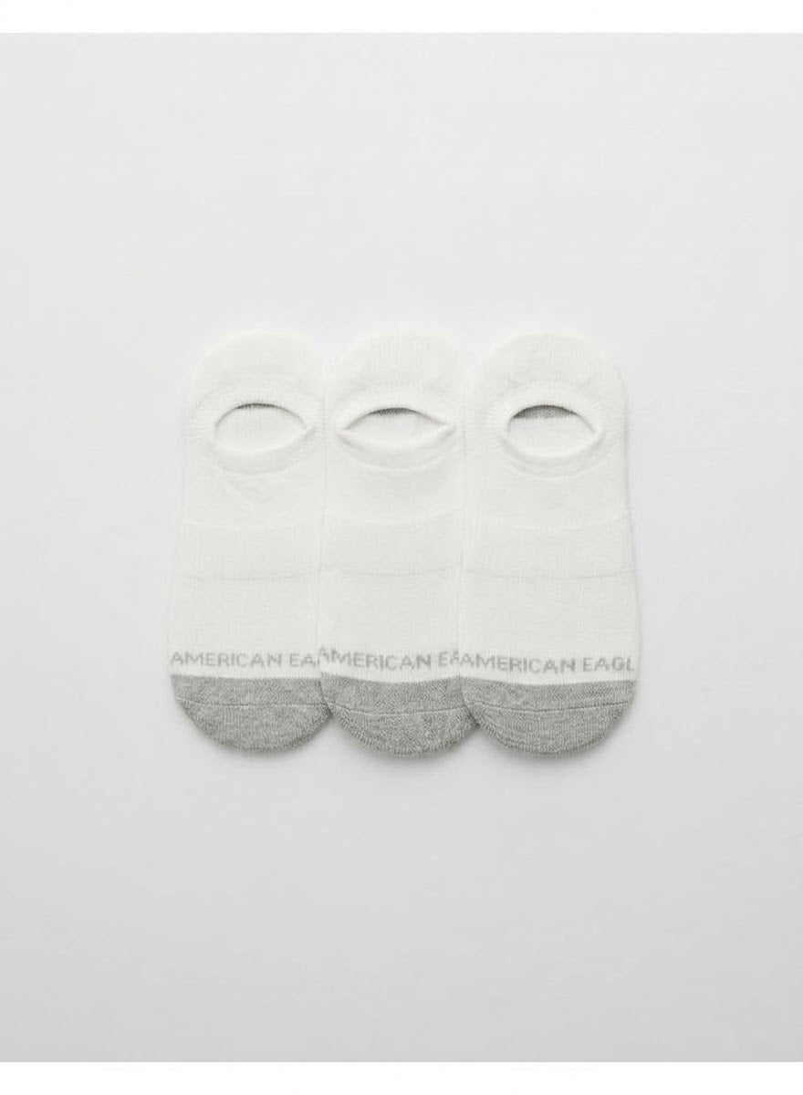 AE Invisible Socks white 3-Pack